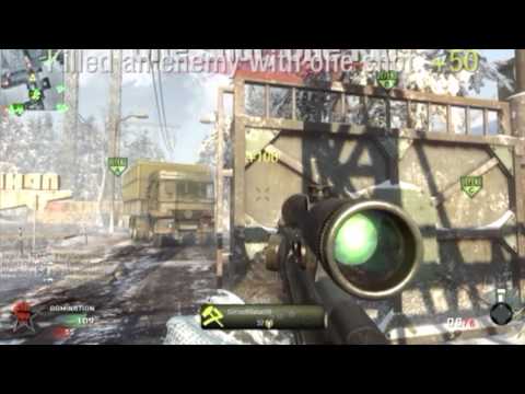 [Black Ops] M40A3 Flyleaf PSG Sniper Montage [HD]