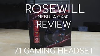 Is Rosewill GX50 Nebula 7.1 RGB Gaming Headset Worth It?