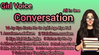 Download lagu All In One conversation Assalamualaikum salam kaise ho One Sided Girls Prank Conversation Hindi urdu mp3