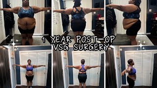 MY 400 LB LIFE | 1 YEAR POST-OP VSG SURGERY | 165 LB WEIGHT LOSS | BARIATRIC SURGERY