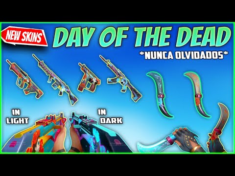 *DAY OF THE DEAD* Nunca Olvidados SKINS Showcase // VALORANT
