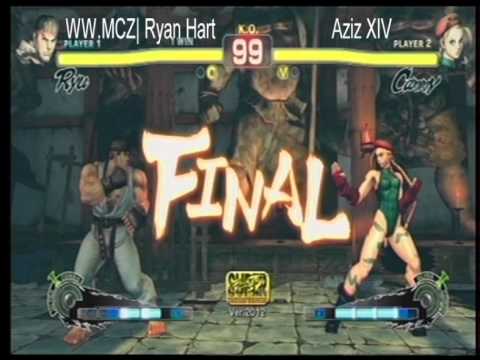 WW.MCZ| Ryan Hart vs Aziz XIV SF4 Grand Finals at Kuwait Battle Royale 2012