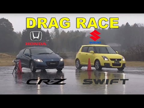 Thumbnail for Drag Race #151 | Honda CR-Z vs Suzuki Swift by Honda CR-Z