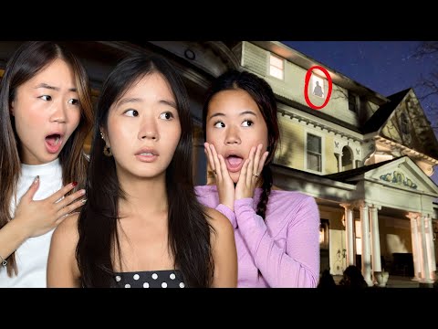 WE STAYED OVERNIGHT IN THE MOST HAUNTED MANSION *help*