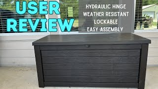 Worth it - Keter 165 Gallon Resin Deck Outdoor Storage