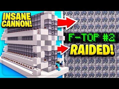 <p>"<em>OP</em> Cannon Raids <em>Rich</em> F-Top Faction! 👾"</p>