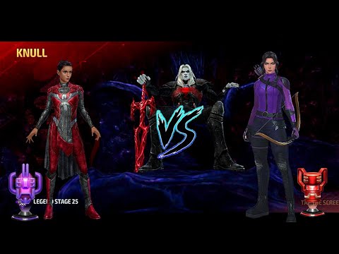 Makkari vs Kate Bishop | WBL Knull Stage 25 | Who is Better Female Speed Hero Character ? | MFF v790