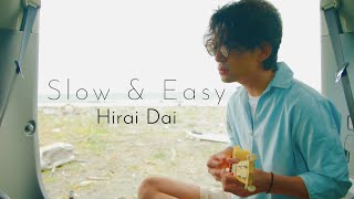 Slow &amp; Easy - Hirai Dai 【Acoustic Cover】 English &amp; Romaji subtitles