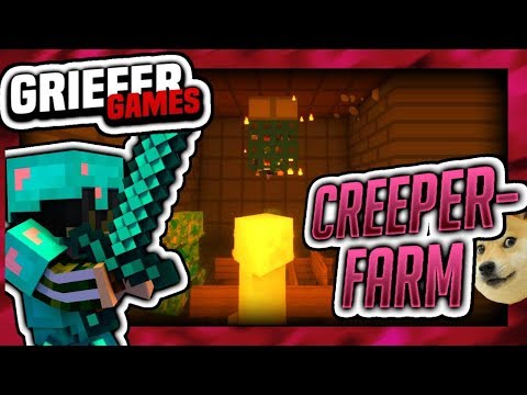 CREEPER-Farm bauen!!!  | GrieferGames #3 (it's my birthday)