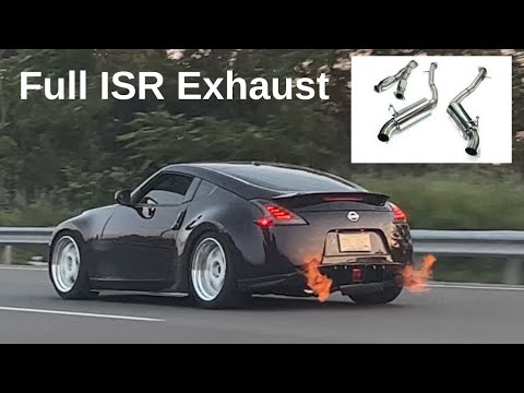 Full ISR Exhaust Install on my Dad's 370Z!