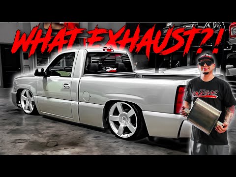 New Corsa Exhaust On the Slammed SS CLONE!