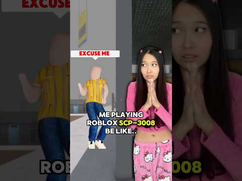 Imagine being scared of random IKEA Man from Roblox SCP-3008🙄🤣 #roblox #robloxshorts