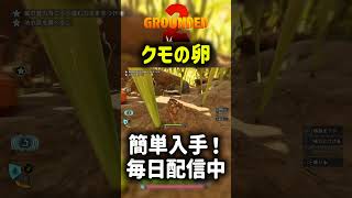 クモの卵入手ルート【Grounded2】#grounded #grounded2 #shorts #クモ #パルワールド #マイクラ