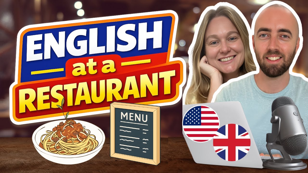 S1 E9: Dinner at a Restaurant: Intermediate Advanced English Vocabulary Podcast Daily Life English