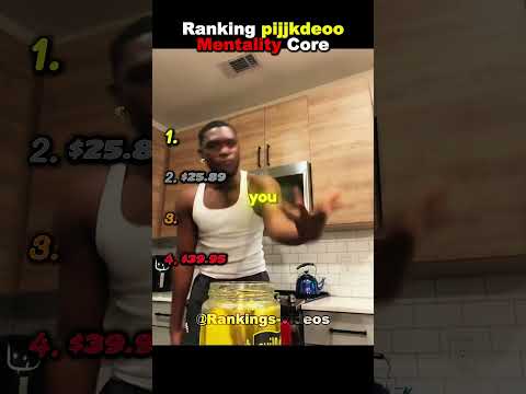 Ranking pijjkdeoo Mentality Core #shorts