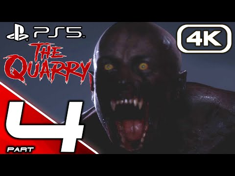 THE QUARRY PS5 Gameplay Walkthrough Part 4 FULL GAME (4K 60FPS) No Commentary