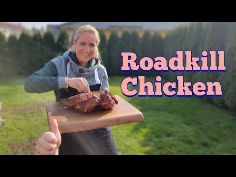 Roadkill Chicken vom Holzkohlegrill
