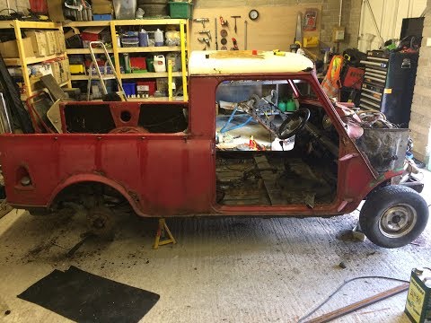 Classic mini pickup restoration Episode 1
