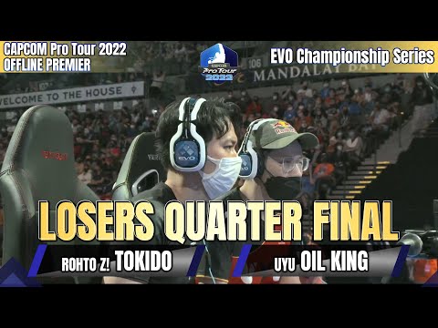 【EVO2022】UYU | OIL KING（ラシード）vs ROHTO Z! | TOKIDO - ときど（ユリアン） - LOSERS QUARTERFINAL