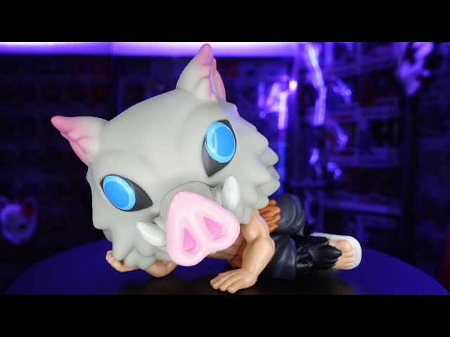 Vídeo relacionado con Funko POP! Animation #1090 Demon Slayer Inosuke Hashibira Lounging in Mask Vinyl Figure - BoxLunch Exclusive