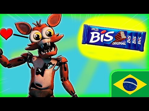 Animatronics de FNAF e Suas COMIDAS FAVORITAS Parte 3 - Five Nights At Freddy's PT-BR