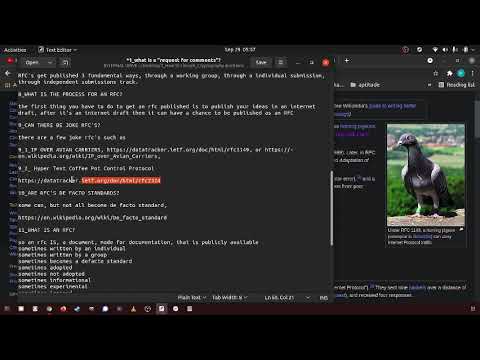 133 What is a "request for comments" or RFC?