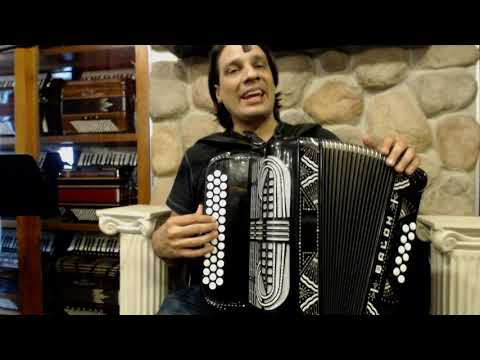 How to Play Steirische Diatonic Button Accordion - Lesson 3 - Cross Row Melody - Schnee Walz