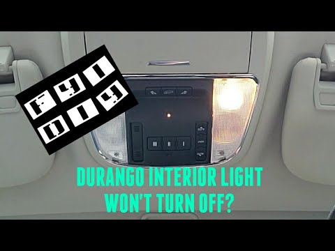 YouTube video about: How to turn off interior lights on dodge durango?
