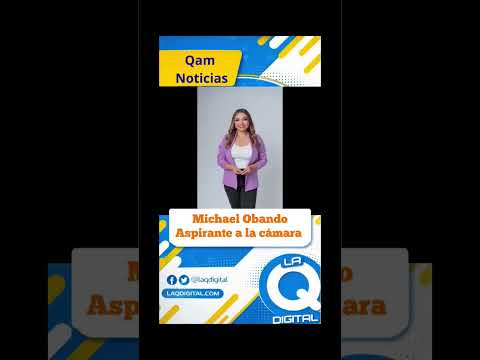 Michael Obando aspirante a la cámara