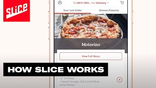 How Does the Slice Pizza App Work?