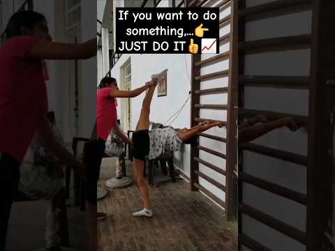 Wait for self hold balance😱👀|Rhythmic gymnastic skills💯|support me|#shortsfeed #viralvideo #justdoit