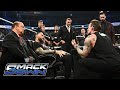 FULL SEGMENT Roman Reigns CM Punk And Seth Rollins Sign Contract SmackDown March 28 2025