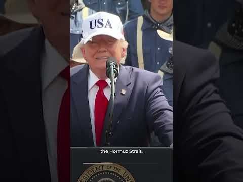 Trump says record boats leaving Hormuz, calls communism ‘biggest threat'