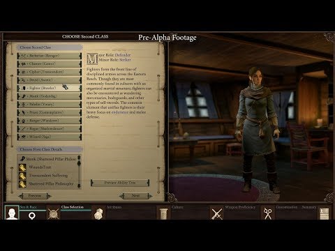 Pillars of Eternity II: Deadfire - Backer Update 40 - Multiclassing Part II