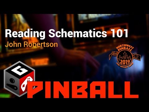 Reading Pinball Schematics 101 with John Robertson