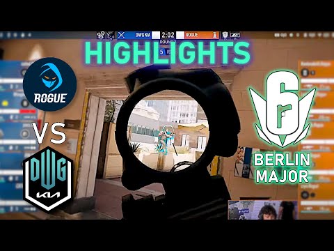 BERLIN MAJOR! Rogue vs DWG - HIGHLIGHTS - Day 1 - Berlin Major 2022 - R6 Esport