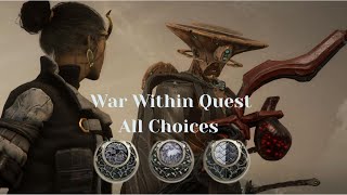 Warframe - The War Within Quest [All Choice Dialogues]