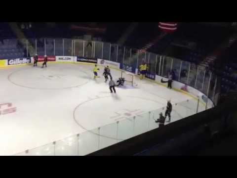 Sweden vs USA amazing buzzer-beater goal, 1-0 final