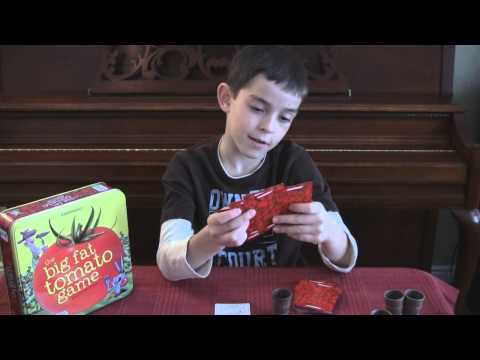 Crazy harvesting in The Big Fat Tomato Game - The Board Game Family