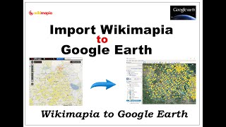 Import Wikimapia to Google Earth