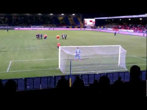 D-pupillen doen mee aan shoot-out in de rust van SC Cambuur - Almere City FC