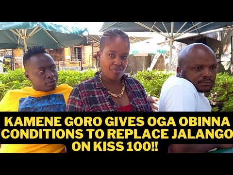JALANGO & KAMENE GORO LISTEN DIE BEDINGUNGEN FÜR DIE ZUSAMMENARBEIT MIT OGA OBINNA BEI KISS 100 AUF!