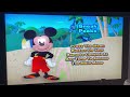 Closing To Mickey Mouse Clubhouse Mickey S Big Splash 2009 DVD