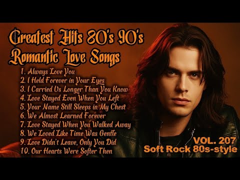 Greatest Hits Romantic Love Songs 💖 Love Songs 80's 90's - Soft Rock Ballads - Playlist Vol. 207