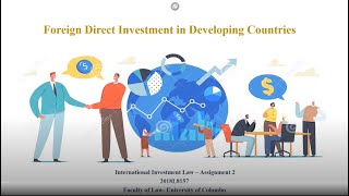 Foreign Direct Investment in Developing Countries