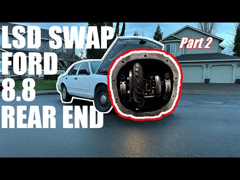 Unlock Performance: Crown Vic Rear End Swap - Ford 8.8 LSD (Part 2)