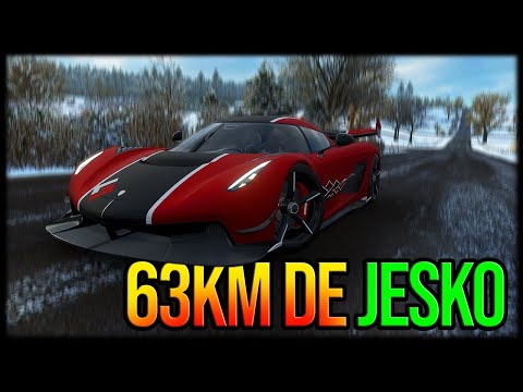 Forza Horizon 4 - CORRIDA de 63KM com o KOENIGSEGG JESKO