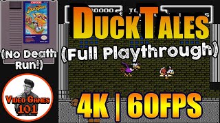 DuckTales | No Death Playthrough | 4K 60FPS | Video Games 101