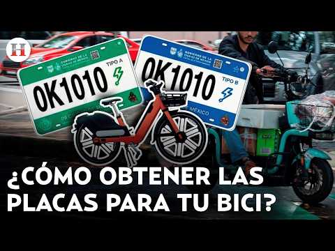 ¡Tu bici puede ir al corralón! Así puedes tramitar placas para vehículos eléctricos en CDMX