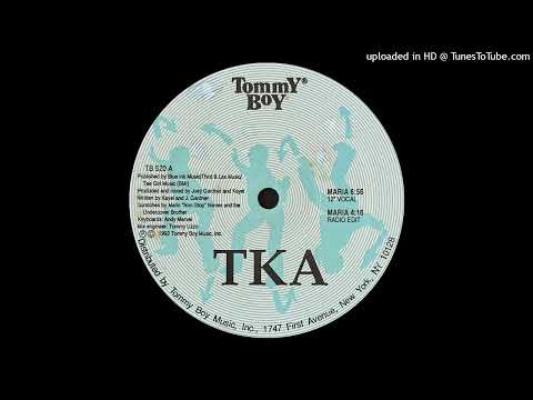 TKA - Tears May Fall (1992 Remix)(Tommy Boy 1992)